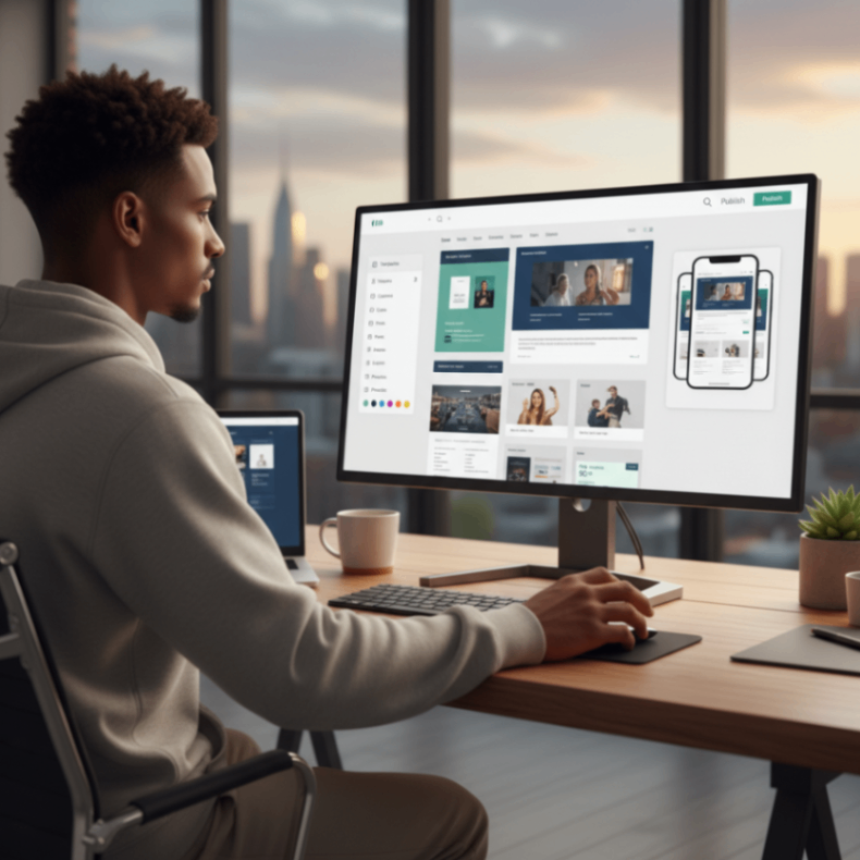 Visual Editor UI Screenshot